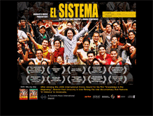 Tablet Screenshot of elsistema-film.com
